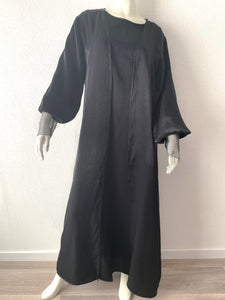 Abaya Sara - Pistache groen/ Zwart