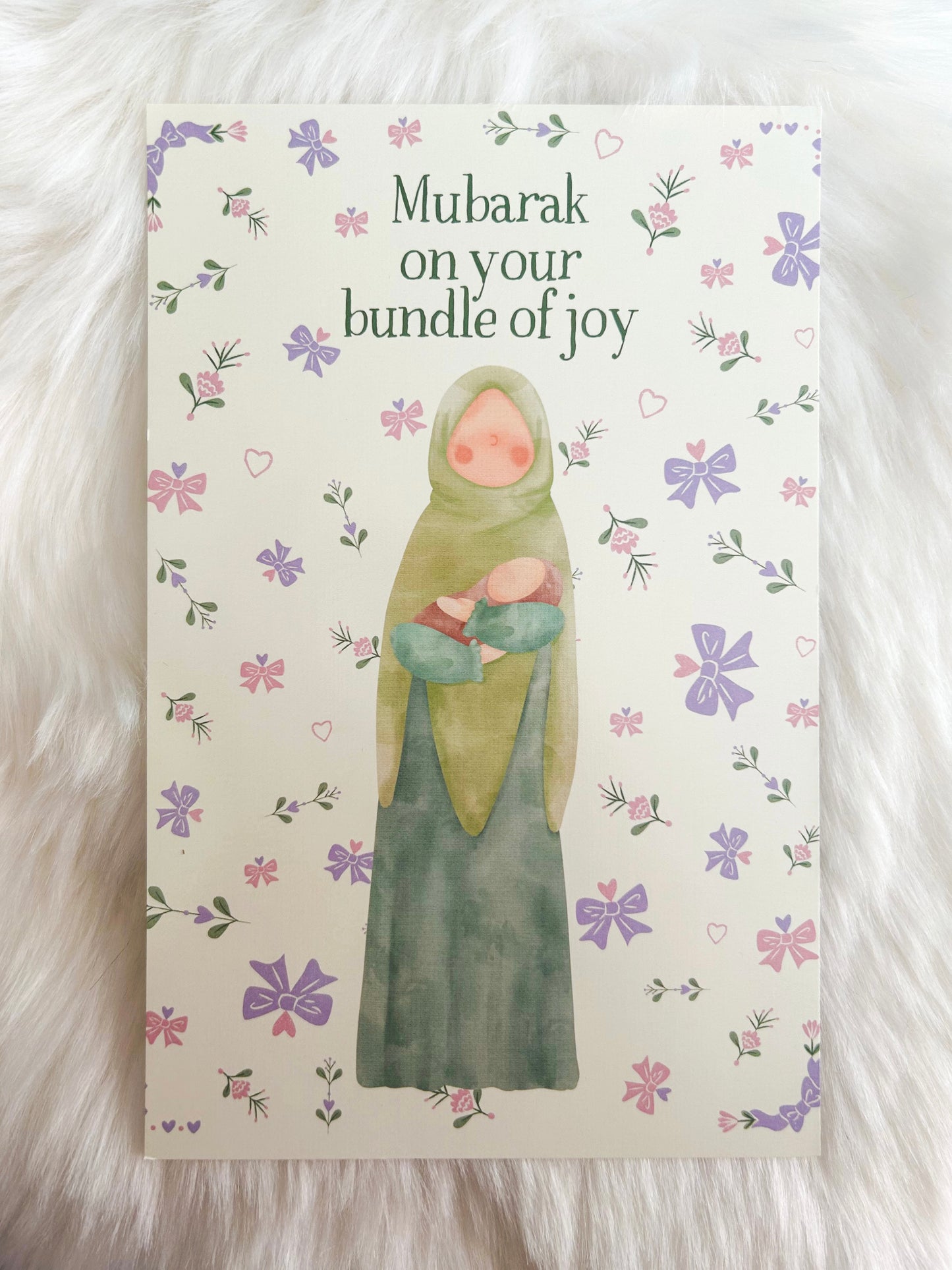 “Mubarak on your bundle of joy”